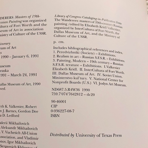 🎨Wanderers Masters of 19th Century Russian Painting Art Museum Paperback Book🎨 - Picture 6 of 16